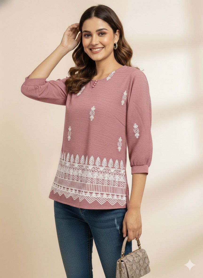 ALL new, Embroidered Boho Top for Women | Everyday Chic Look